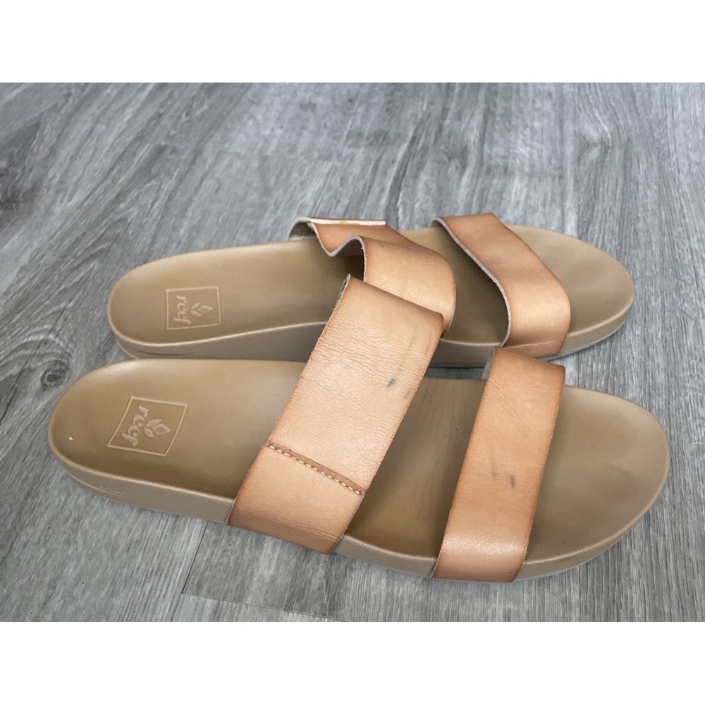 Reef Cushion Vista Sandals Women's Slip On Size 8 - Picture 2 of 7
